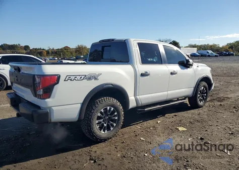 2021 Nissan Titan Sv из США, поврежденный, VIN 1N6AA1ED1MN511757